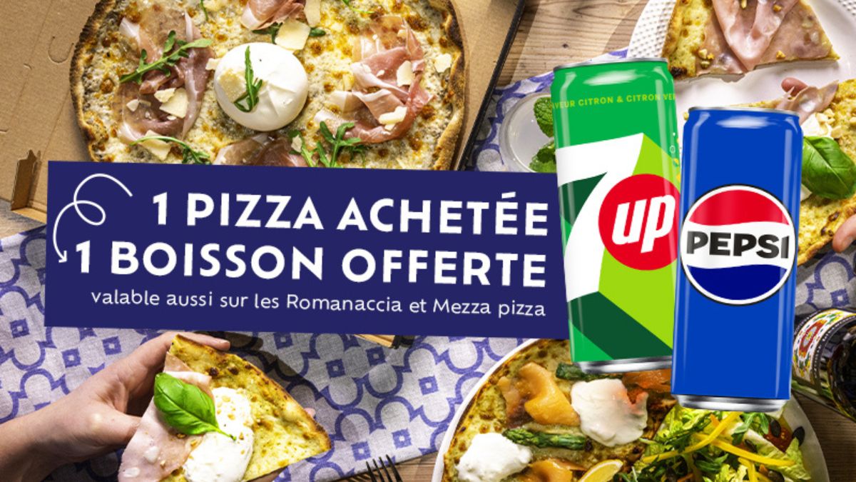 Votre boisson offerte